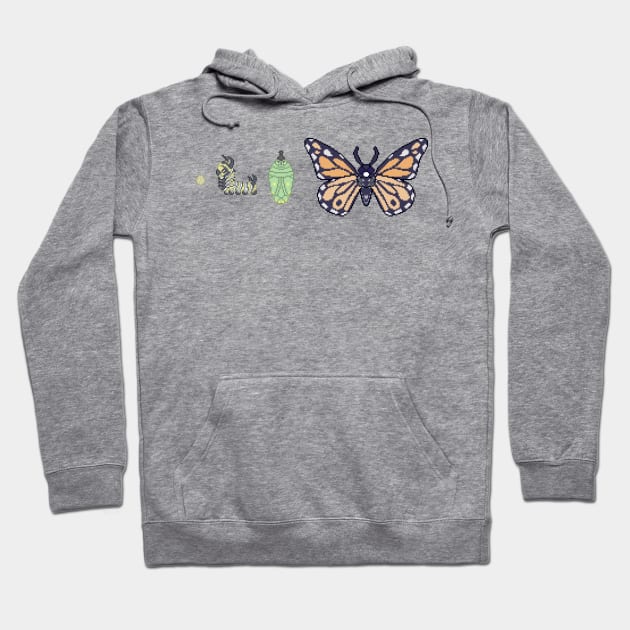 Monarch Butterfly Hoodie by Tatsu_chan